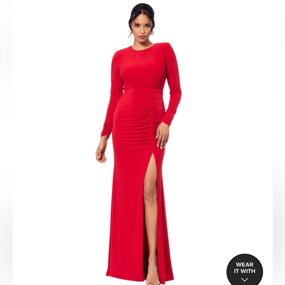Betsy & Adam red Bodycon tight dress
